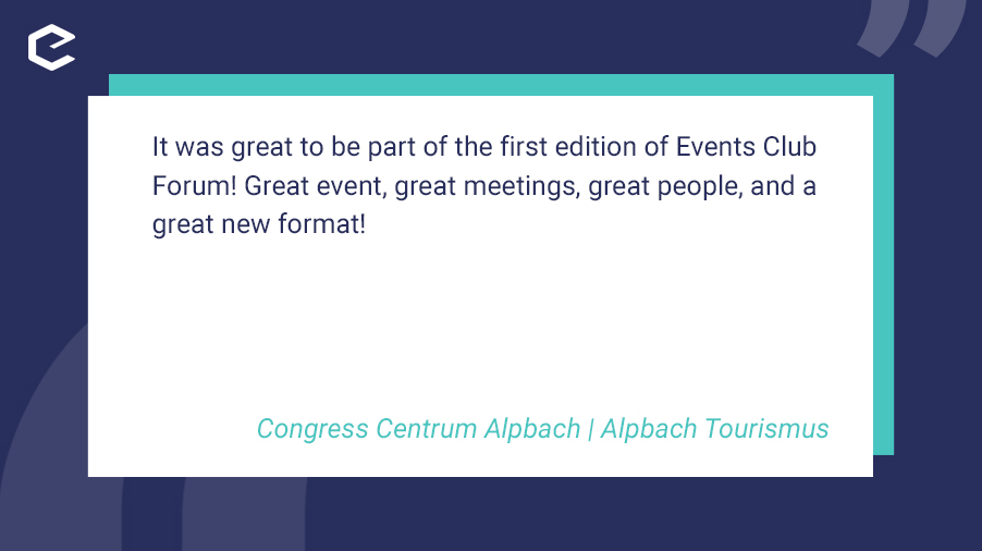 EuropeCongress's tweet photo. Tuesday means the return of #ECfeedbackTuesday 💬! Wishing everybody a positive week ahead!
#EventsClubForum #meetingprofs #eventprofs #eventplanner #miceforum #testimonial #b2bevents #miceworkshop #eventfeedback #meetingsandevents https://t.co/G9zBg0rzl3
