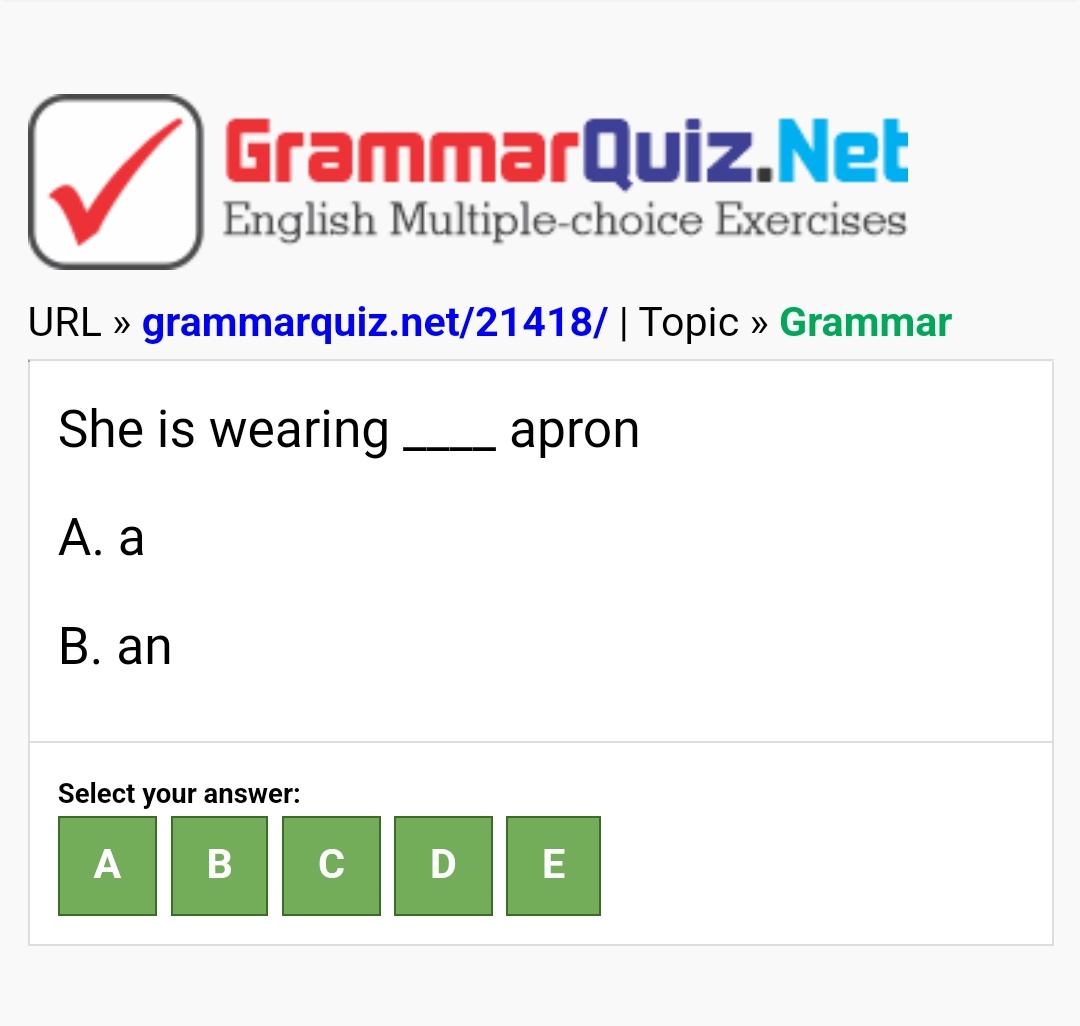 What is the correct answer? grammarquiz.net/21418/ #englishgrammarquiz #englishgrammarexercise #englishclub #quizoftheday #englishcourse #englishlanguage #easyenglish #toefl #toeic #ielts
