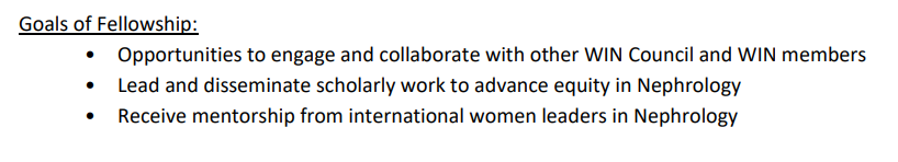 womeninnephro's tweet photo. WIN is now accepting applications for the 2022-2023 Dr. Li-Li Hsiao Leadership Fellowship Award. Nephrology fellows and post-docs are eligible. Please contact win@womeninnephrology.org for more information and application. Applications are due by Sept. 15th. https://t.co/D8jFzj6ClC