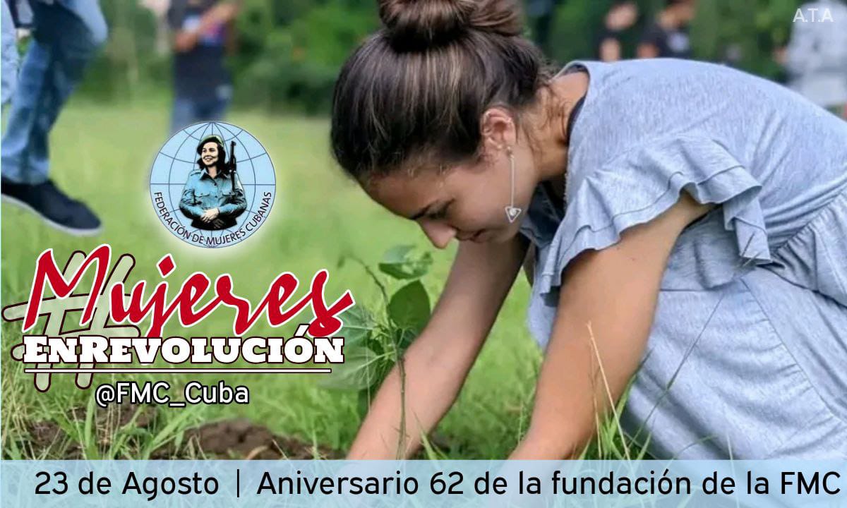Besnoymp_26's tweet photo. El mejor homenaje a Vilma Espín, el diario cumplimiento del deber.🇨🇺

#MujeresEnRevolución #CubaPorLaPaz #CubaPorLaVida 

@cubacooperaven @Besnoymp_26 @cubacolabora @unidad_central @MINSAPCuba @FMCCuba @rs48721021 @JosAnto54744901 @NailaCaridad https://t.co/fmEyKSEuEE