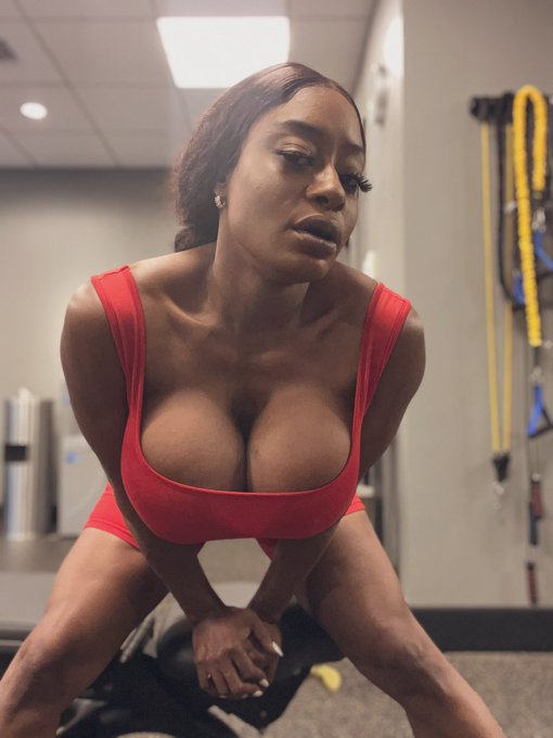 Early morning pump , are you ready ? https://t.co/dWsKItcrSy #gym #fitness #fit #ebonygoddess #kelliprovocateur<a href="/tag/gym"class="tags"><span>#gym</span></a><a href="/tag/fitness"class="tags"><span>#fitness</span></a><a href="/tag/fit"class="tags"><span>#fit</span></a><a href="/tag/seattle"class="tags"><span>#seattle</span></a><a href="/tag/pumped"class="tags"><span>#pumped</span></a><a href="/tag/ebonygoddess"class="tags"><span>#ebonygoddess</span></a>