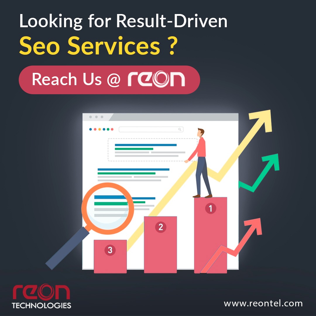 We give you professional SEO services assuring results to increase your ROI.
📞: +971 56 5602357, +971 4 2834688 
🌍: reontel.com
#digitalmarketingagency #digitalmerketingexpert #digitalmarketingcompany #digitalmarketingtrends #digitalmarketingservices #seo