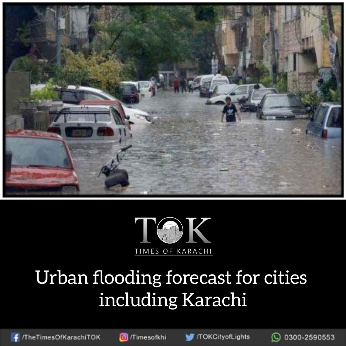 TOKCityOfLights's tweet photo. ALERT: #Pakistan Met dept predicted heavy rains in Karachi, #Hyderabad, That­ta, Badin, Mirpurkhas, Sha­heed Benazirbabad, Dadu and Sukkur from today till August 25. However, partly cloudy weather is likely to prevail in most parts of the #Sindh province including #Karachi. https://t.co/tHLjo4FtdX
