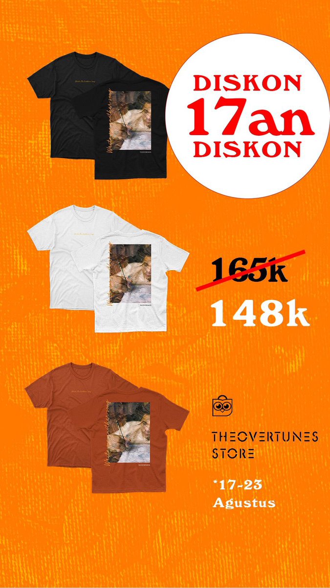 store_tov's tweet photo. Nih ada yang lengan pendeknya juga lho!

LAST DAY CALL TUNISTS 😁🇮🇩

Simply click this one 👇🏻

https://t.co/5RUyyD2JKW https://t.co/B5DqdKouVx
