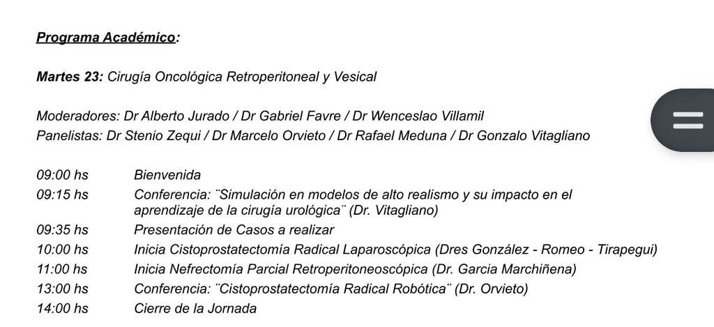 diesantillan's tweet photo. ⏳One hour left❗

🕘  9AM (GMT -3)

1️⃣ Surgical Simulation &amp; Education by @DrVitagliano 
2️⃣ Lap Radical Cystectomy by @matiasigonza
3️⃣Lap Partial Nephrectomy by @PGarciaMarchi 
4️⃣Robotic Cystectomy by @DoctorOrvieto 

🔓https://t.co/ERimwgBg2V

@UroHIBA @CAU_URO @SauUrologia https://t.co/s7AYyWg5AH