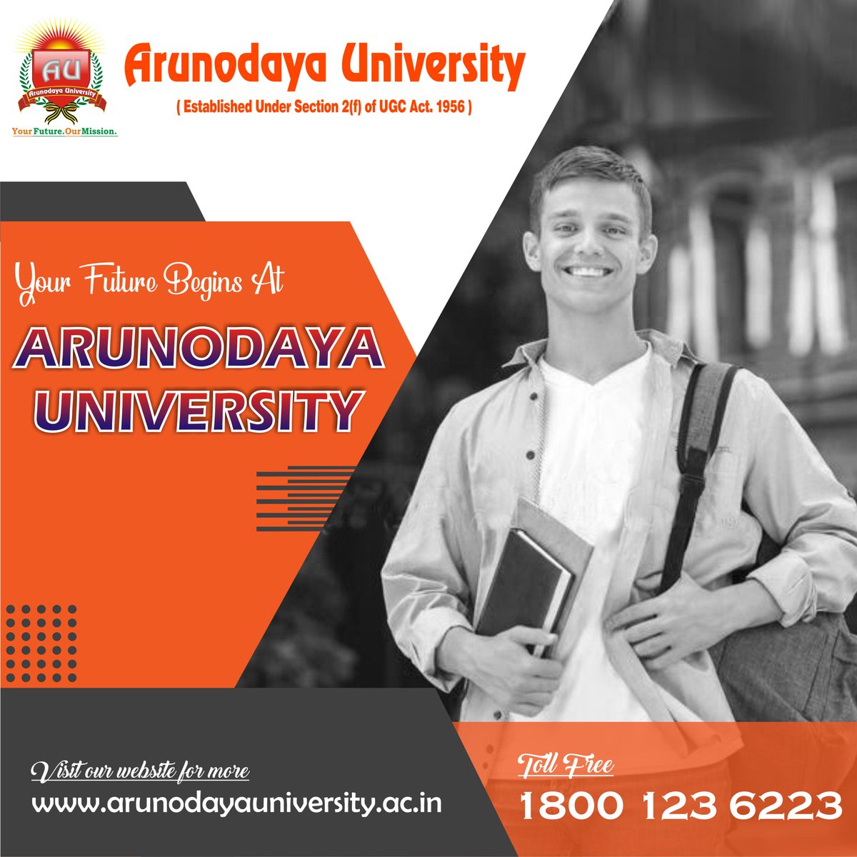 ArunodayaUni's tweet photo. Join Us & Boost Your Career With Arunodaya University.
#arunodayauniversity #university #au #arunachaluniversity #MBA #MCOM #MA #BBA #BA #BCOM #leadership #PHD #degree #college #Elearning #education #itanagar #arunachalpradesh #studenting #motivationalquotesoftheday https://t.co/Pvm65qpu5P
