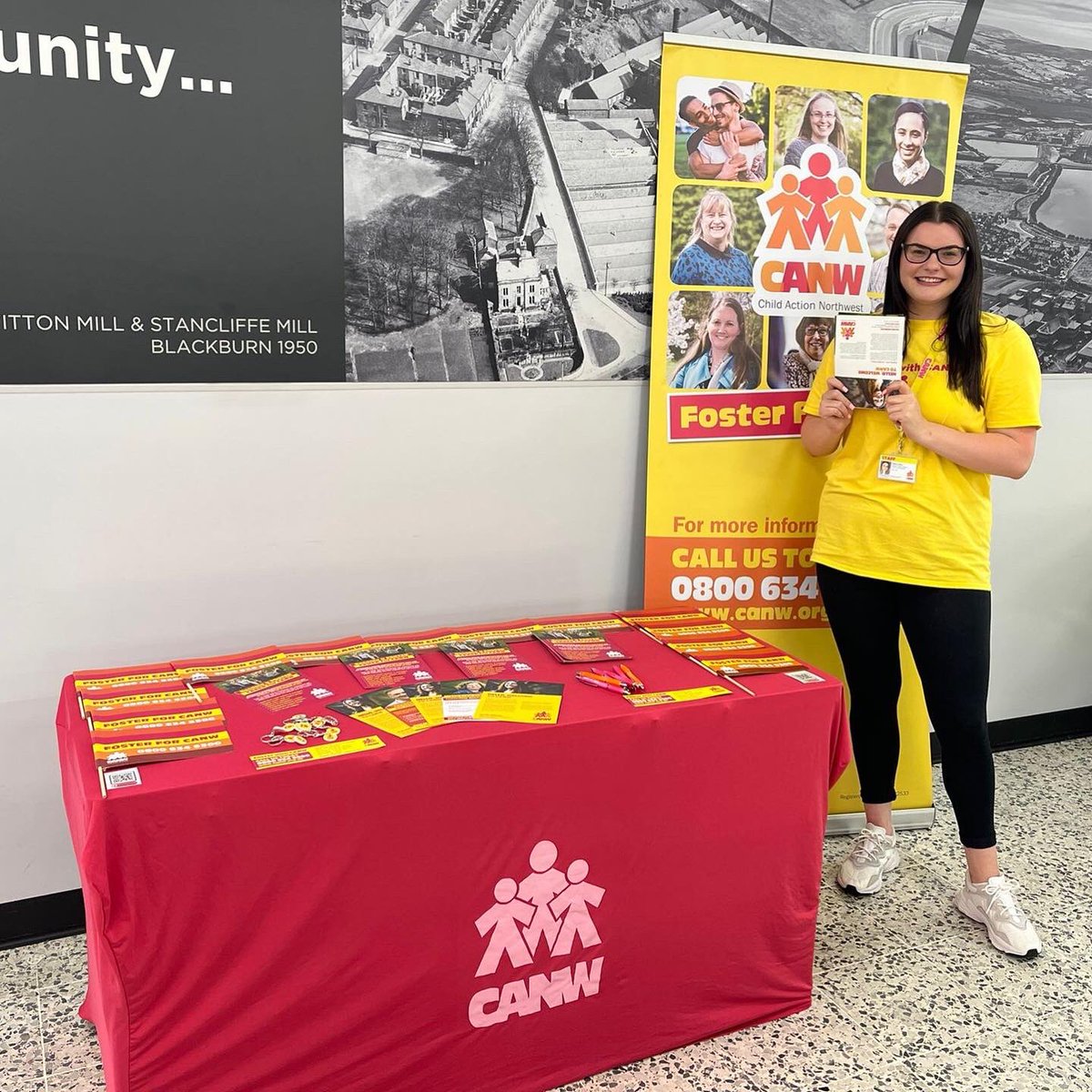 TeamCANW's tweet photo. Nip out to ASDA Blackburn in your lunch break and chat with #TeamCANW Becky & Ursula about all things #fostering. They are a fountain of knowledge on the topic and can help you decide if starting your journey to #FosterWithCANW is right for you π https://t.co/YptgrLz3zX