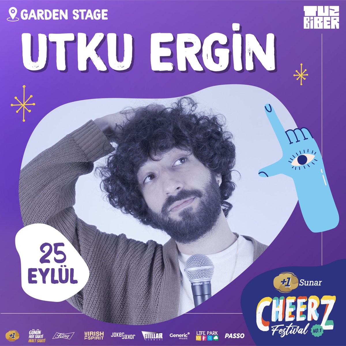 CheerzFest's tweet photo. Türkiye’nin en önemli seksologu Tutkum Boğuşmak, Biraz Liberal Parti Genel Başkanı Özgür Temkinli, Ankaralı Samet ve daha birçok alter egoyu içinde yaşatan Utku Ergin 25 Eylül’de Cheerz Festival’de! https://t.co/wptdqUK7Zr