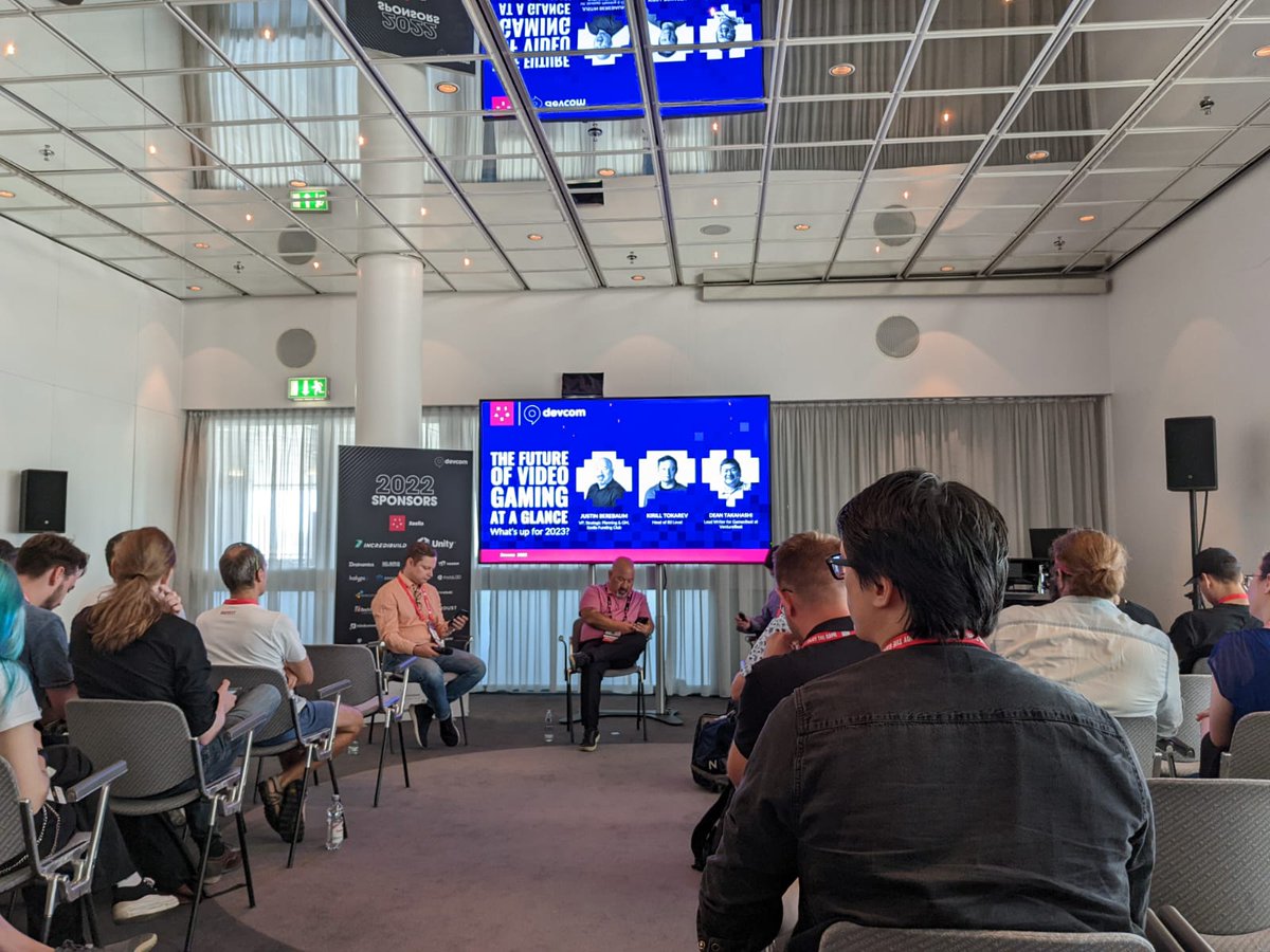Enjoying #devcom2022 today ahead of <a href="/gamescom/">gamescom</a> tomorrow