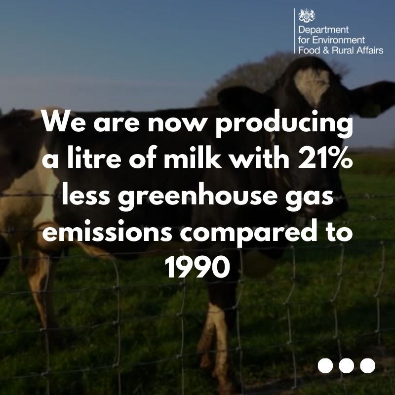 DefraGovUK's tweet image. We're working with farmers and businesses to cut their greenhouse gas emissions.

Feed products that inhibit methane production could help cut emissions from ruminants 🐑🐮

How could this help you build more sustainable protein production?

Let us know: gov.uk/government/new…