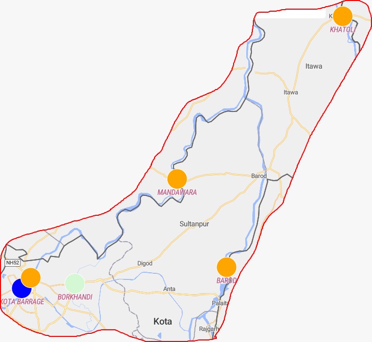 sharadcha1's tweet photo. #Kota district of #Rajasthan is facing #flood fury not only from #Chambal river, but also from its two main right hand tributaries #Parbati & #Kalsindh. All rivers are flowing above #danger level and still #rising. @CWCOfficial_FF @CWCOfficial_GoI @ndmaindia @NDRFHQ https://t.co/rR755wcXis