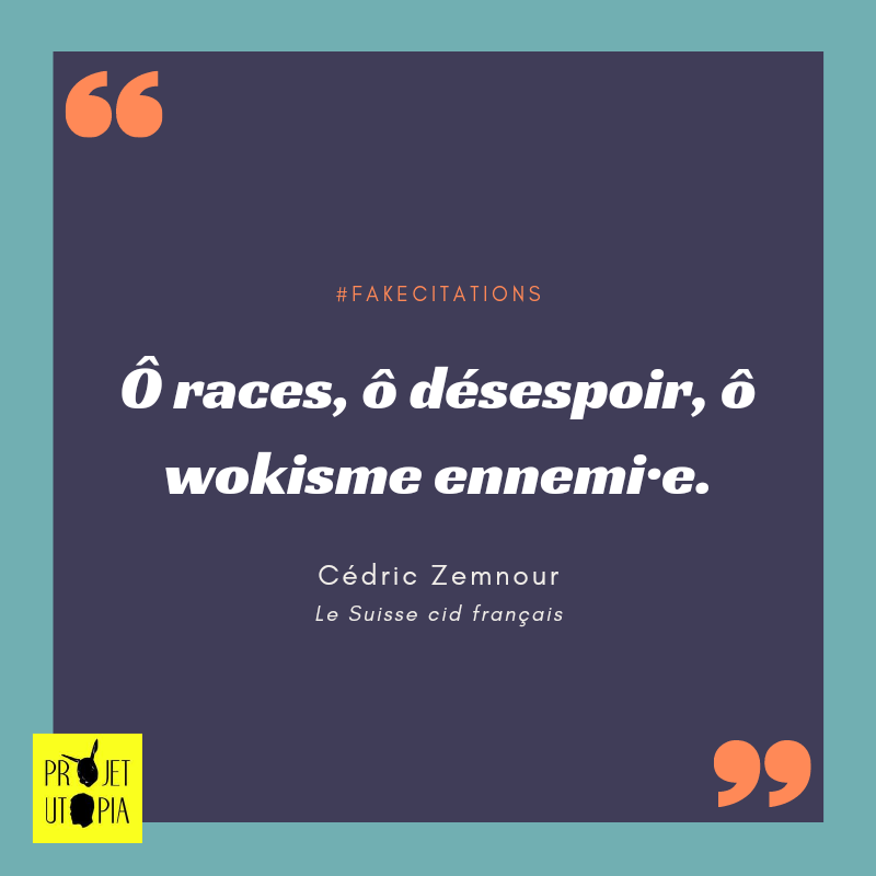 Utopia_Rabbit's tweet photo. Toutes mes fausses citations dans toutes vos pharmacies, rayon anti-vomissement.
#fakecitations #racisme #wokisme #fachisme #lecid https://t.co/UGwgAnF4p9