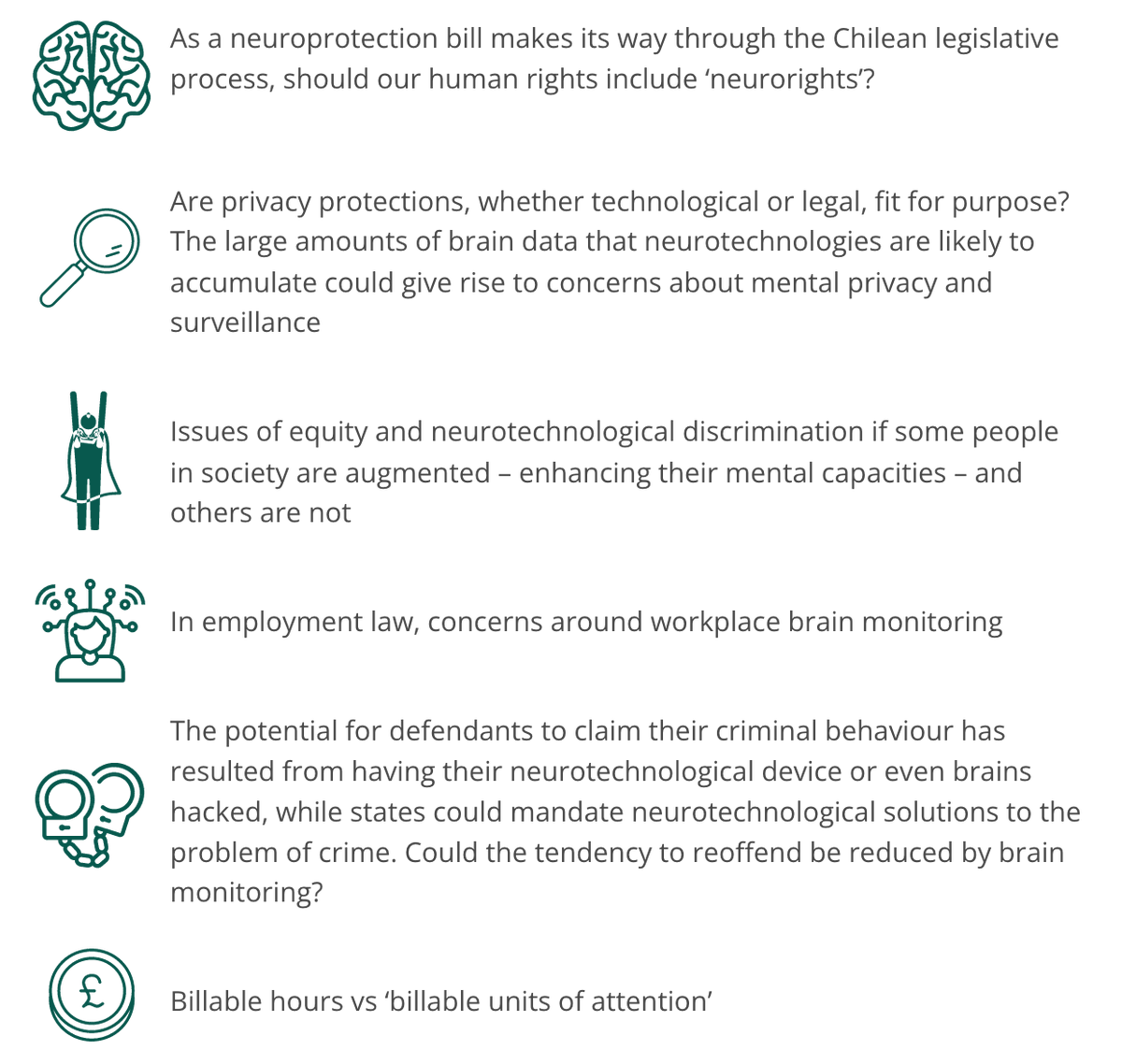 wschroll's tweet photo. #neurorights #neuroprotection
#brainprivacy #braindata
#mindcontrol #potential
#intrusive #technology #dystopia
#cyborg #cyborgisation #neuralink
#law #legal #disruption #brain #privacy #future
Source: https://t.co/ePUPnobFa8 https://t.co/TmgieV2VwI