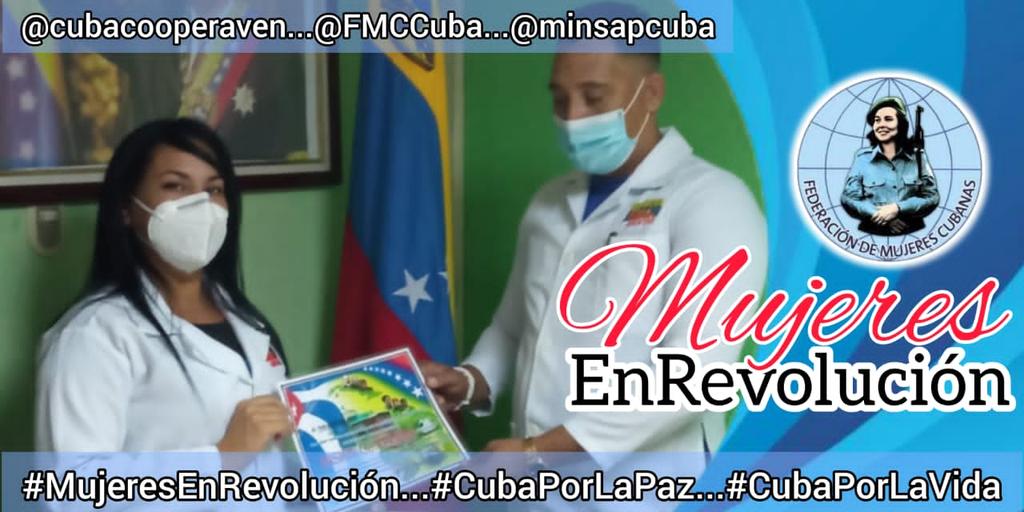 Las colaboradoras en Venezuela ejemplo de altruismo y solidaridad. 
#MujeresEnRevolución, #CubaPorLaPaz #CubaPorLaVida <a href="/cubacooperaven/">Brigada Médica Cubana en Venezuela</a> 

<a href="/minsapcuba/">Ministerio de Salud Pública de Cuba</a> <a href="/FMCCuba/">FMC Provincia Santiago De Cuba</a>
<a href="/Cubacooperabol2/">Brigada Médica 🇨🇺 Bolívar🇻🇪</a> <a href="/saili_blanco/">Sailí Blanco</a>