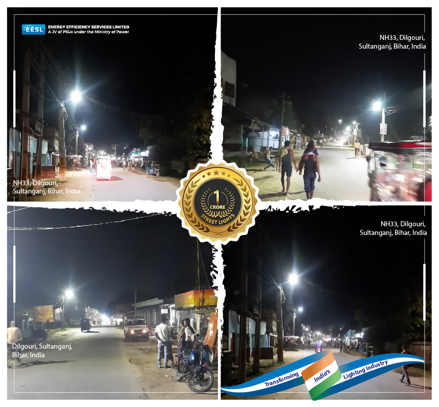 EESL_India's tweet photo. The brightly lit streets of Sultanganj in #Bihar are a testament to our efforts which ensured widespread adoption of #energyefficient #LED lighting in India. #SNLP @MinOfPower @OfficeOfRKSingh @UDHDBIHAR @AnandKishorIAS @PIB_India @Prabhat06May @Rakesh_EESL @DMbhagalpur https://t.co/bbMPmrew0L