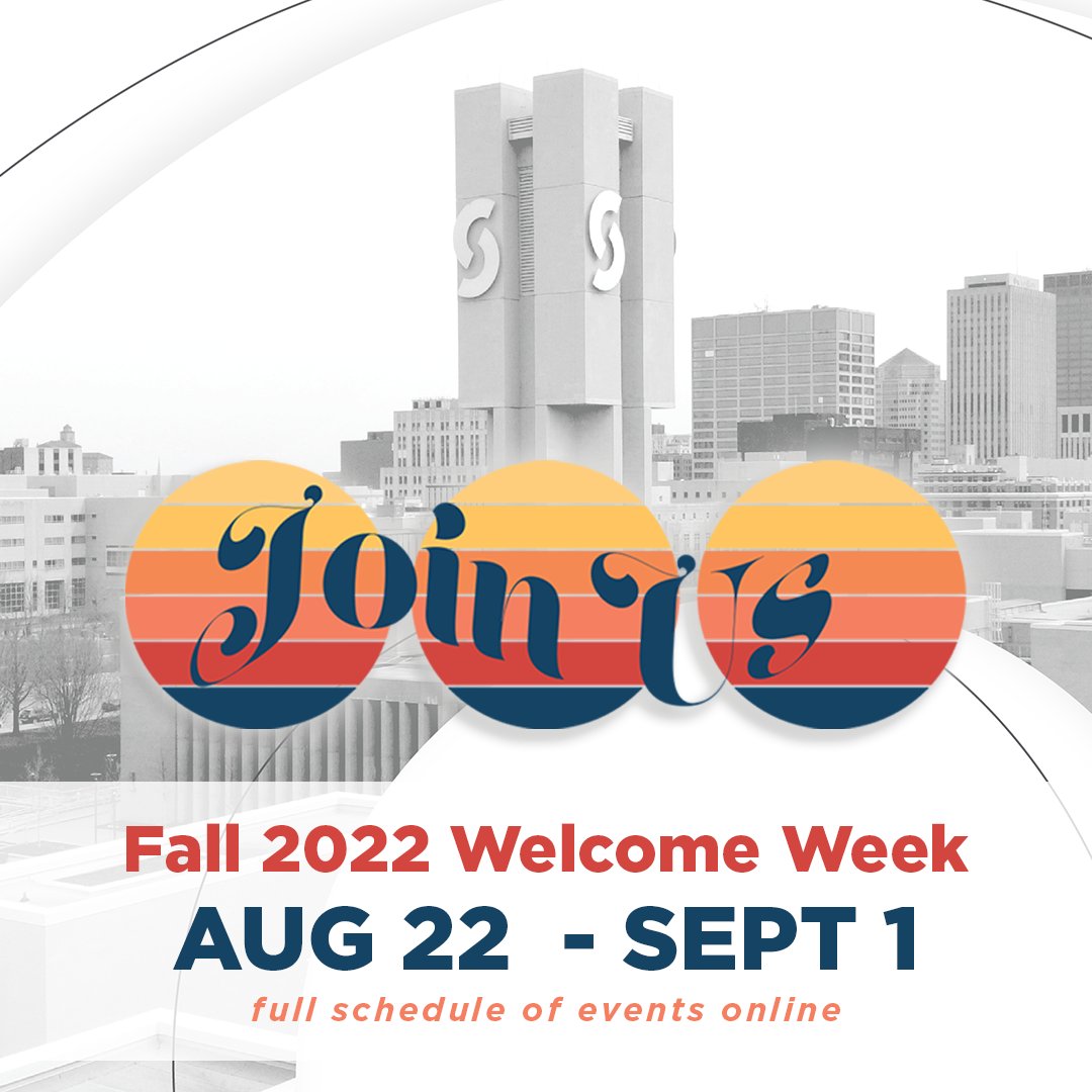 SinclairCC's tweet photo. You don't want to miss this! Events happening daily ➡️ https://t.co/7ILWbAKbVA
#SinclairCollege #Fall22Sinclair #WelcomeWeek https://t.co/E94YrK8hhX