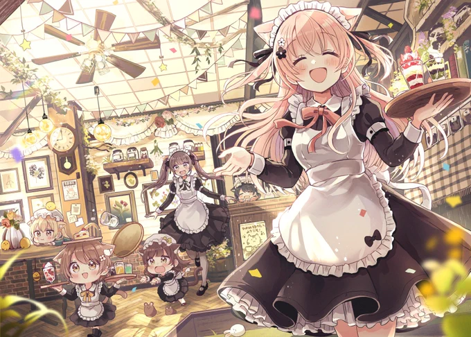#夏休みはフォロワーさんが増える優しい世界を描いてます 