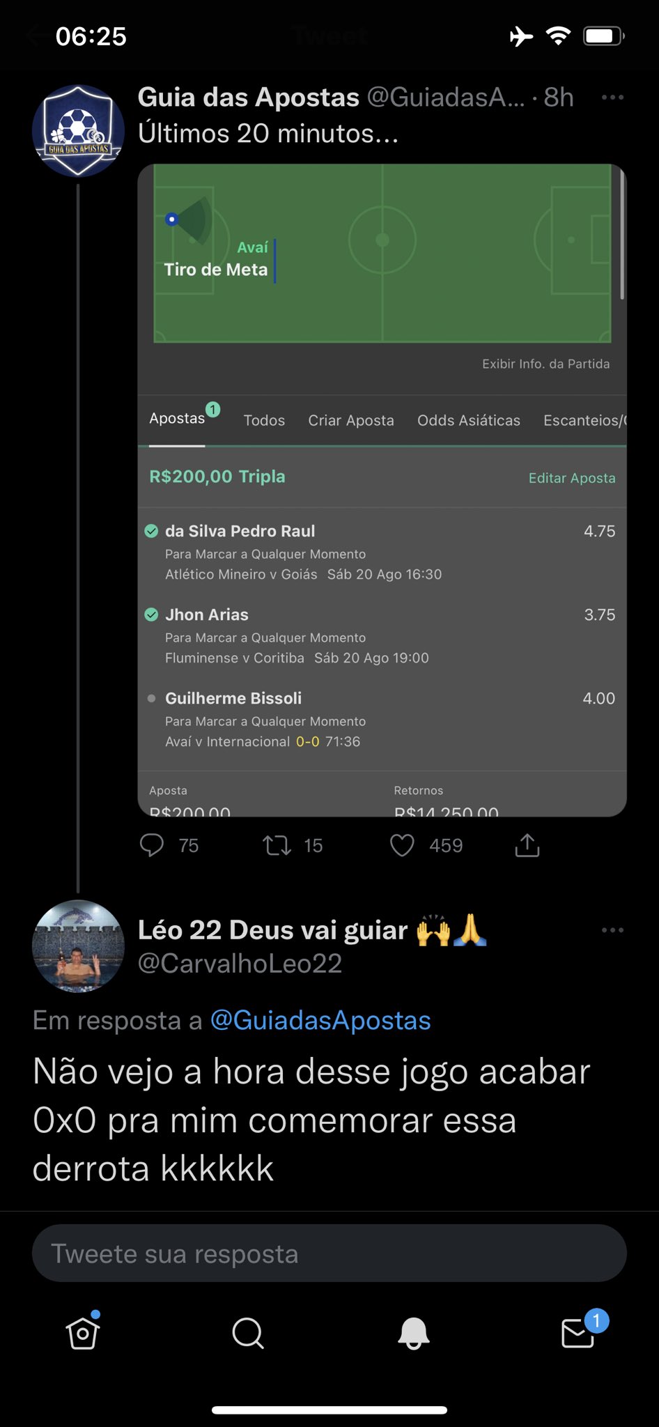 P7 TIPS on X: JOGO GRÁTIS TODA SEGUNDA NA BET365 AS 17H Pra