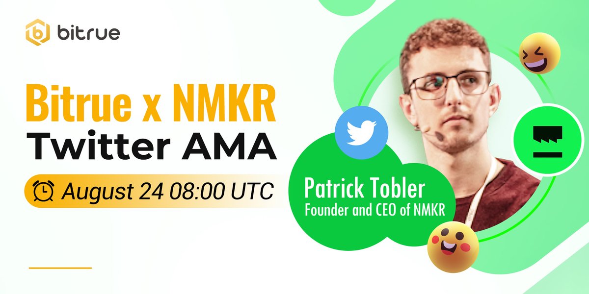 🔥We are excited to have <a href="/Padierfind/">Patrick Tobler</a>, the Founder and CEO at <a href="/nmkr_io/">NMKR</a>, joining us for a #TwitterSpace AMA at 08:00 UTC, 24th August 2022

👀Alongside Whitney, Research Analyst at Bitrue, let's dive into this great project!

🎯x.com/i/spaces/1BdxY…