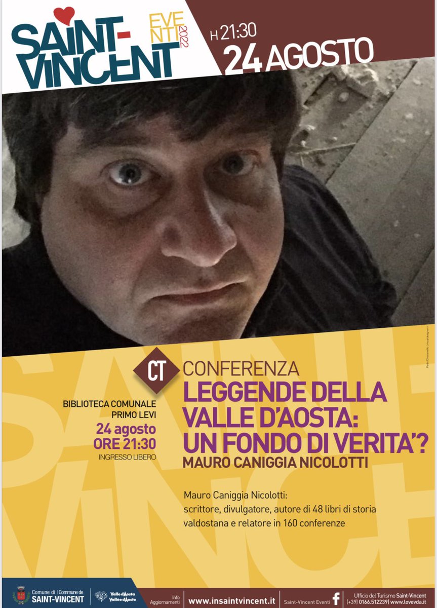 CaniggiaMauro's tweet photo. #saintvincent #valledaosta #leggende #cultura #montagna https://t.co/qnSmgkR0HE
