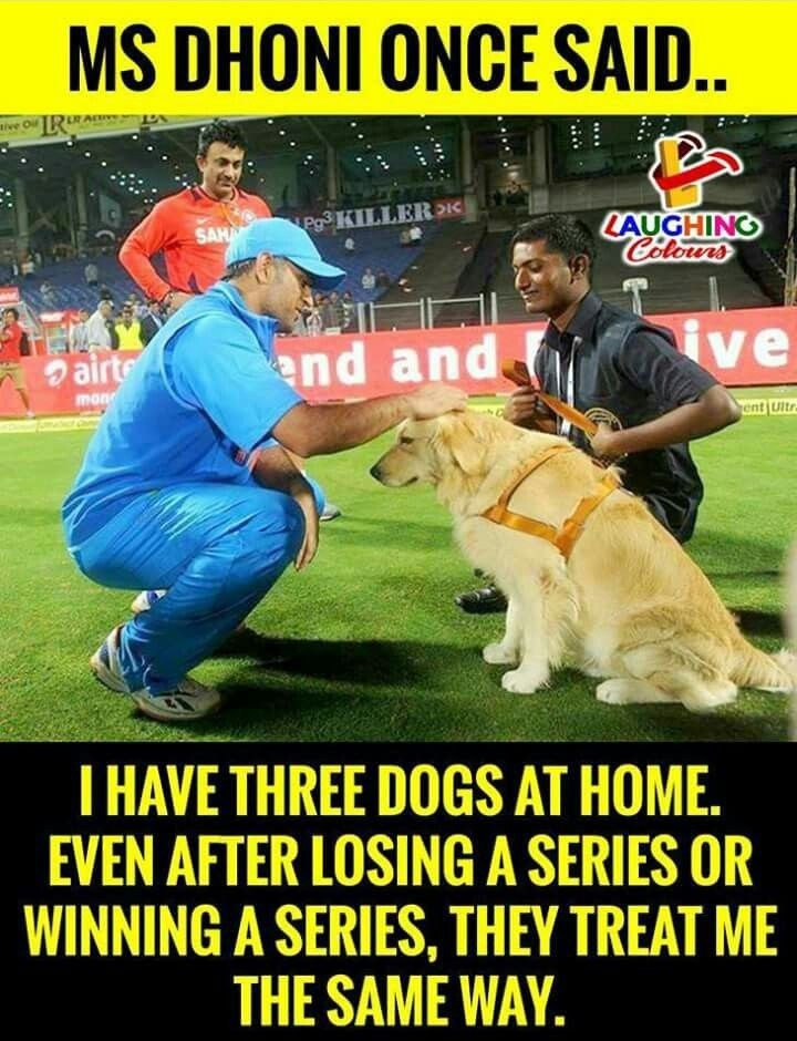 When Dhoni bodied some kiddos 😋💥