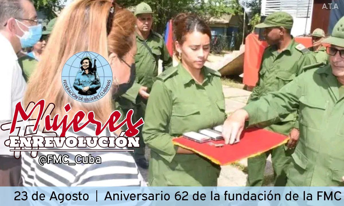 Besnoymp_26's tweet photo. “(...) Y tenga, la mujer cubana, por sus virtudes y por sus méritos, el lugar que le corresponde en la historia de la patria."

#MujeresEnRevolución #CubaPorLaVida #CubaPorLaPaz #CubaHonra

@cubacooperaven @Besnoymp_26 @cubacolabora @unidad_central @JosAnto54744901 @rs48721021 https://t.co/ZbeVWILsMr