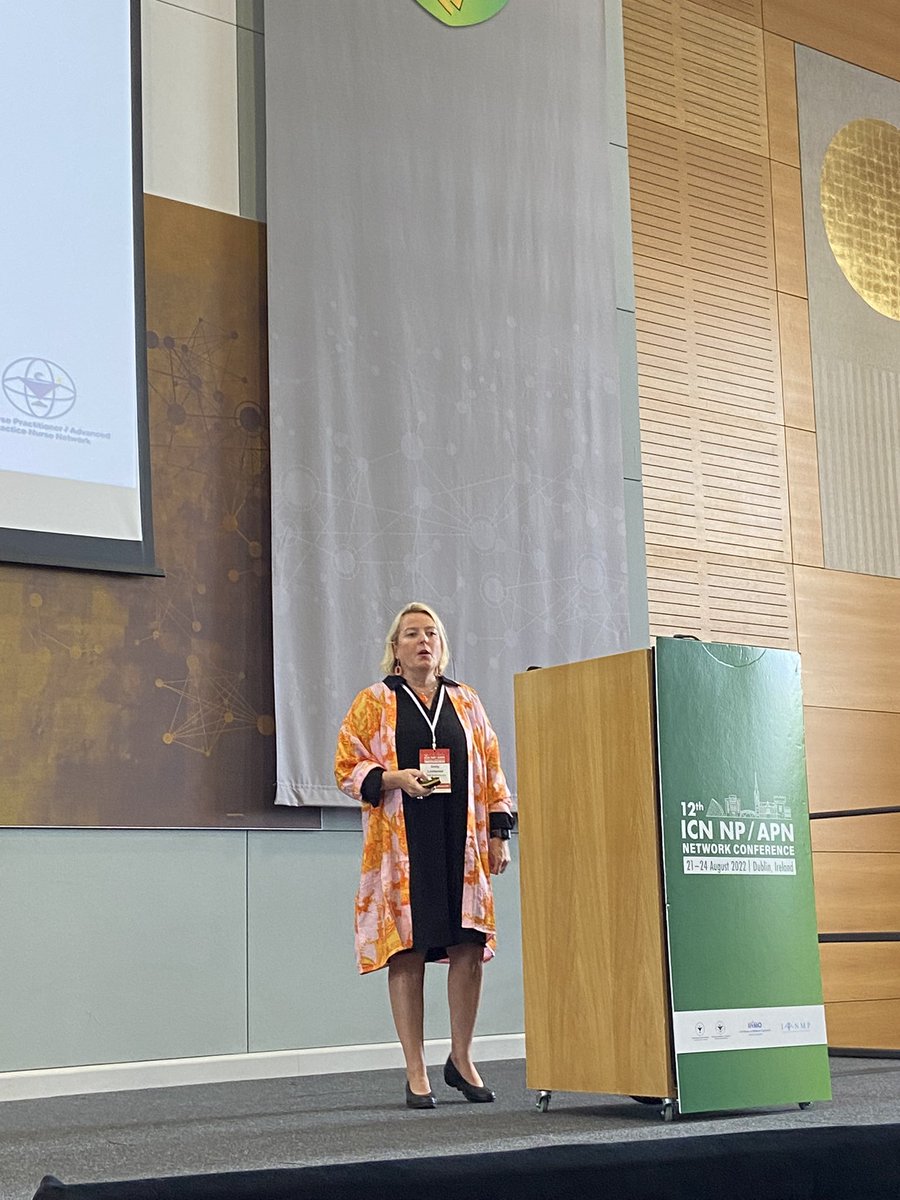 iaanmp's tweet photo. Dr Emily Lockwood @DrEBLockwood RANP Emergency ICN NP/APN Network giving plenary session 3 on ANP Clinical Autonomy @ICNGlobalAPN @NPAPNDublin2022 @UHW_Waterford @Daniela07063949 https://t.co/y1ylxmxmnU