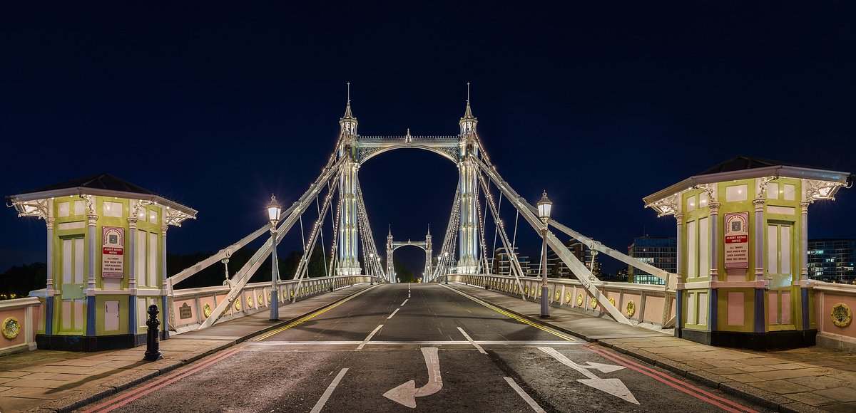 BritishHistorym's tweet photo. #otd 23 August 1873 β Albert Bridge in Chelsea, London opens.
#britishhistory #albertbridge #london #d23aug #londonhistory https://t.co/tD9v36SNW6