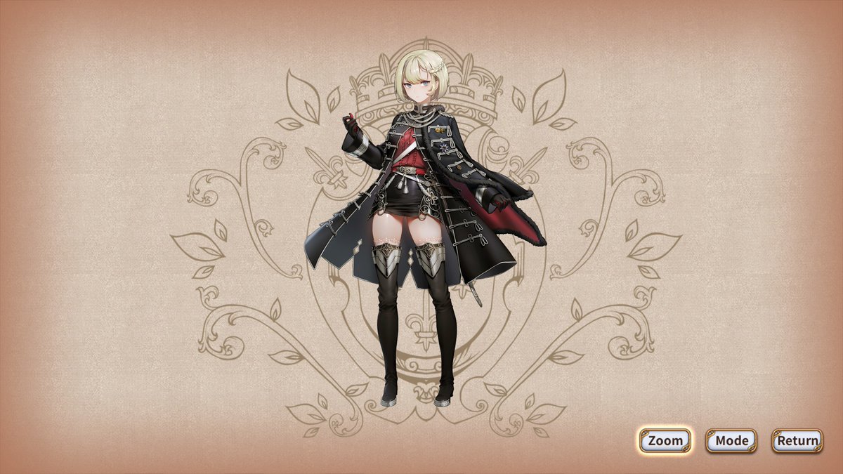GENYOSSY1's tweet photo. SRPG「聖女戦旗 Banner of the Maid」の追加DLC購入後2周目プレイをクリア。ただ、クリア後に出現するラストクエストが鬼畜の様な難易度で突破出来ず。。
スクショは敵であるイングランド軍の三羽烏と我がフランス軍のニコレット。
#聖女戦旗 #BanneroftheMaid #PCOT https://t.co/btppqqMLPG