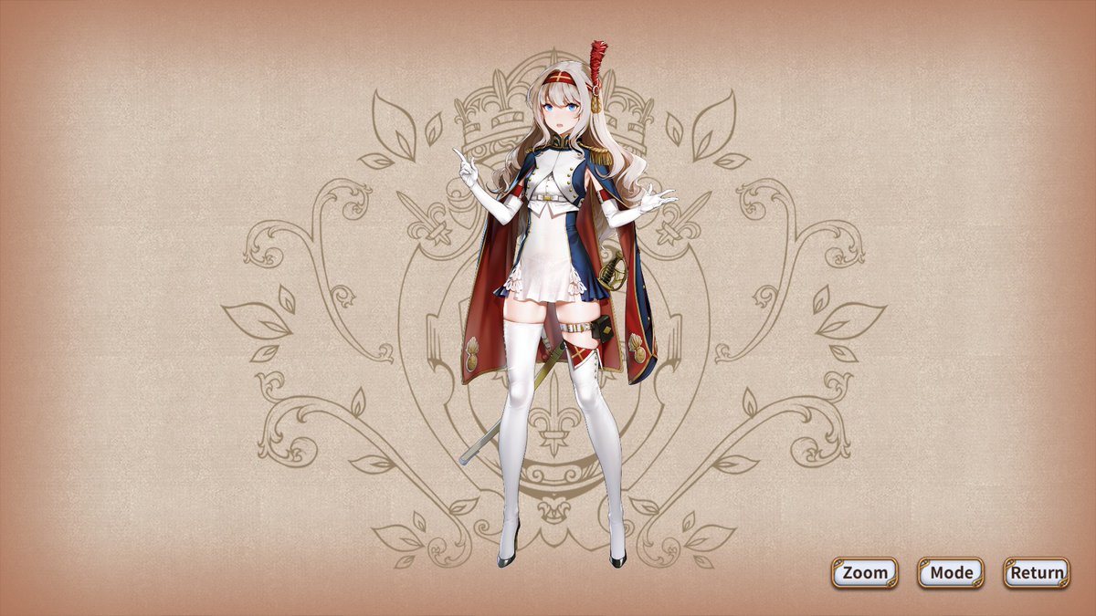 GENYOSSY1's tweet photo. SRPG「聖女戦旗 Banner of the Maid」の追加DLC購入後2周目プレイをクリア。ただ、クリア後に出現するラストクエストが鬼畜の様な難易度で突破出来ず。。
スクショは敵であるイングランド軍の三羽烏と我がフランス軍のニコレット。
#聖女戦旗 #BanneroftheMaid #PCOT https://t.co/btppqqMLPG