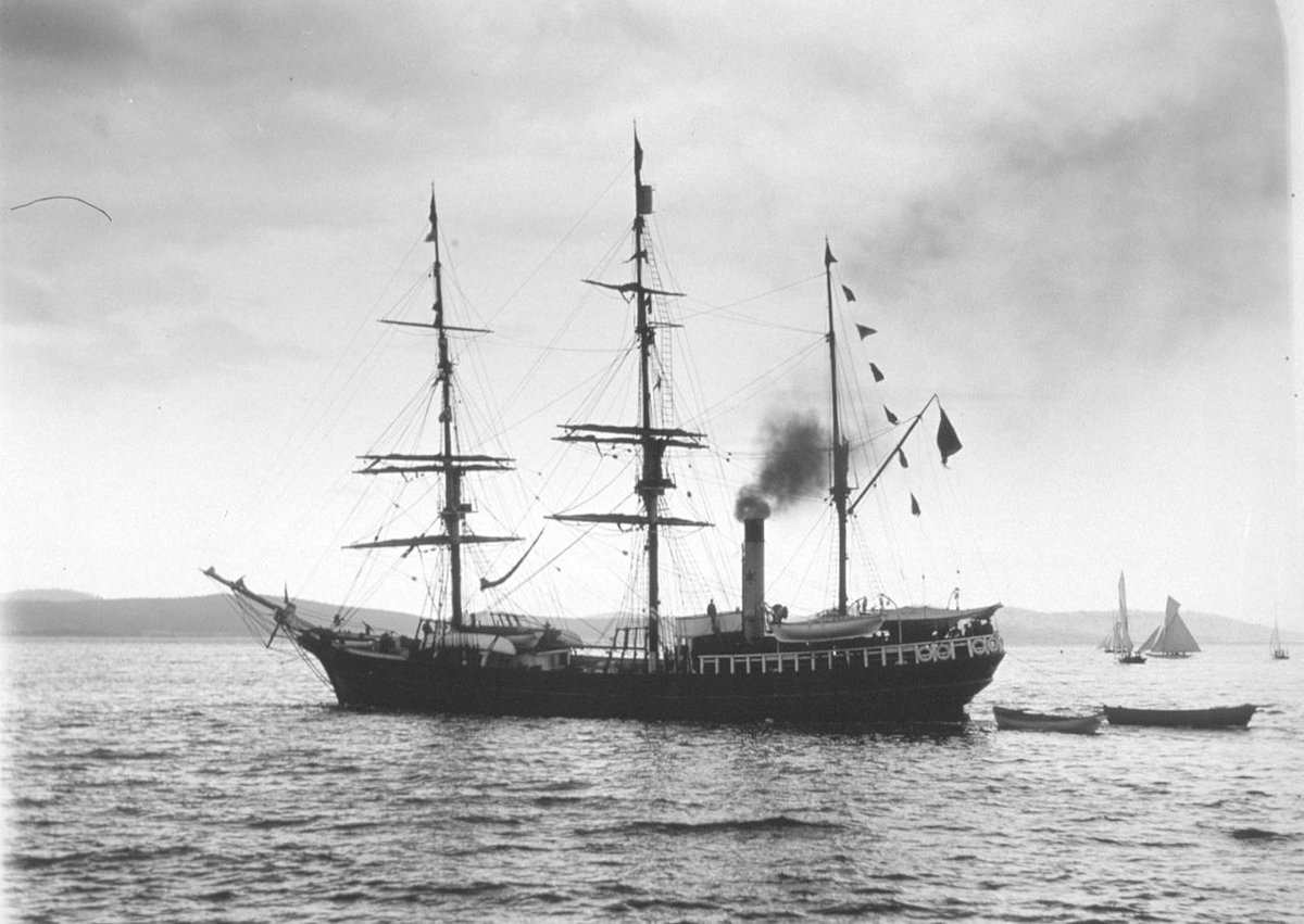 BritishHistorym's tweet photo. #otd 23 August 1898 β The Southern Cross Expedition, the first British venture of the Heroic Age of Antarctic Exploration, departs from London.
#britishhistory #d23aug #antarctic #london #southerncrossexpedition https://t.co/6lruF2OMwB