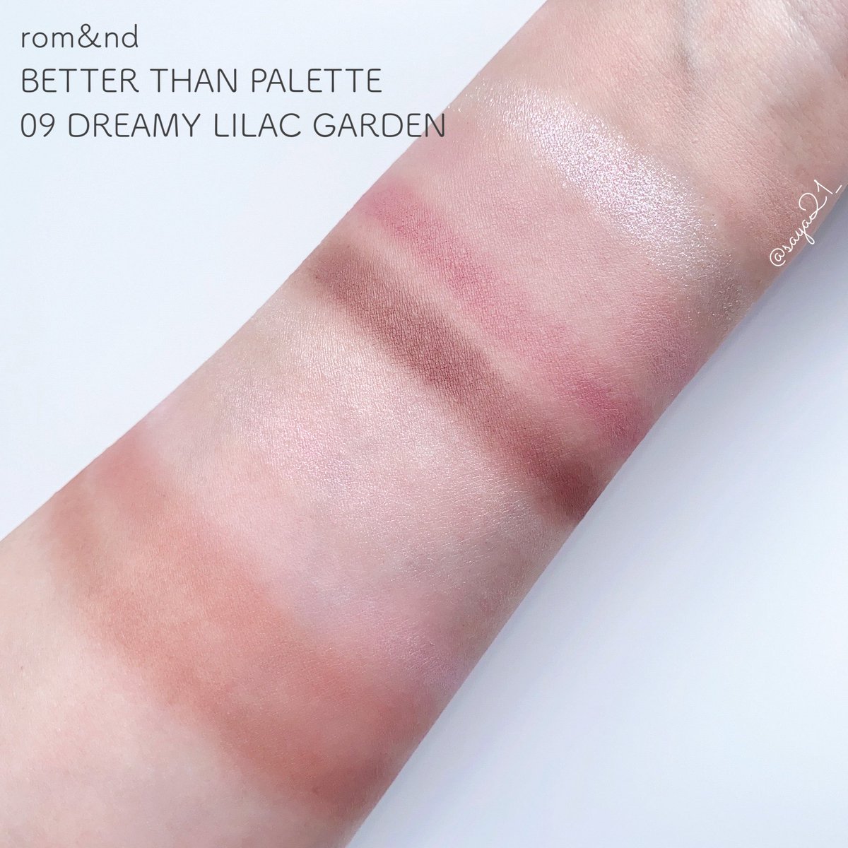 ロムアンドの新色"09 ドリーミーライラックガーデン"が可愛すぎる🐻‍❄️🤍淡めの発色でミルキーカラーから落ち着いたモーヴカラーまで普段使いしやすいカラーが揃っています。ラメやカラーの可愛さはもちろん粉質が良くて指でも綺麗にグラデ出来るのが◎
提供: @BeauerOfficial
🔗 me2.do/5NYJRRfi