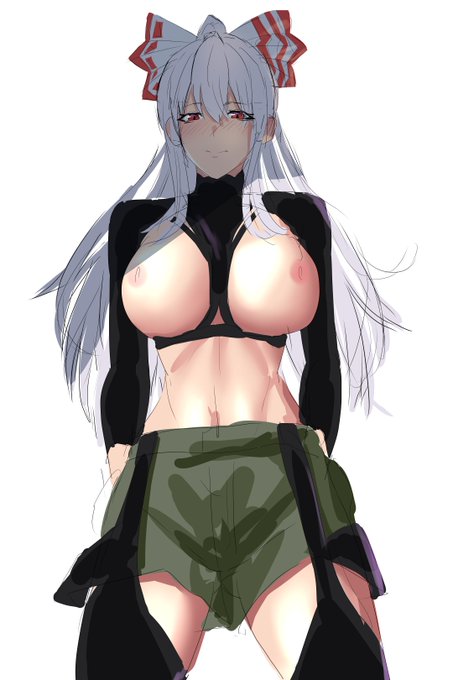 エロかっこいい妹紅 