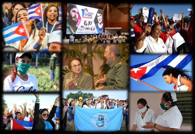 "Sin la mujer, la obra ingente de la Revolución no habría sido posible". Feliz Aniversario 62 de la FMC. #MujeresEnRevolucion @OsdeGEDIComunic <a href="/CubaMicons/">Ministerio de la Construcción</a>