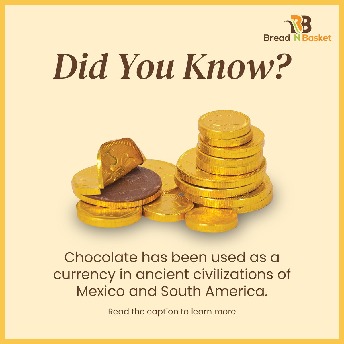 BreadNBasket's tweet photo. As the Aztecs started dominating Mesoamerica, they also loved cocoa beans which couldn’t be grown in their civilization. They had to rely on the Mayans and traded cocoa beans with them as a system of money.

#chocolate #ancientscivilizitions #foodblogger #foodfacts #breadnbasket https://t.co/XgF7x0aefj