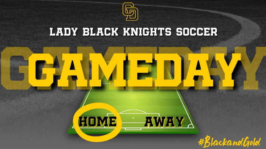 GAMEDAY in LA! The Lady Black Knights Soccer team will host the Lady Buffs of West Greene in a big conference game. Lets pack the hill! Game starts at 6:30 pm #BlackandGold