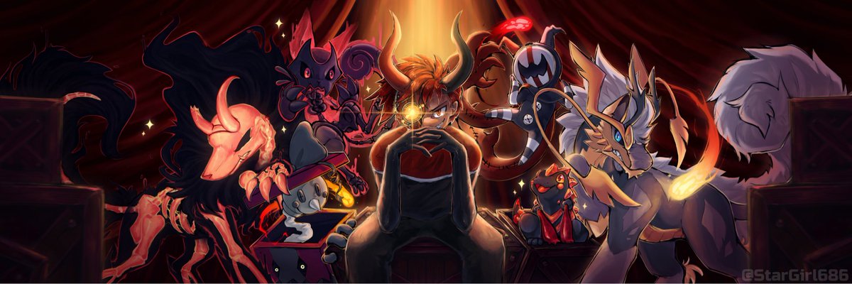 Commission for @.K3_TcHuP 

Im not currently taking commissions, but would anyone be interested if I officially opened them in the future?

#LoomianLegacy #loomianlegacyart