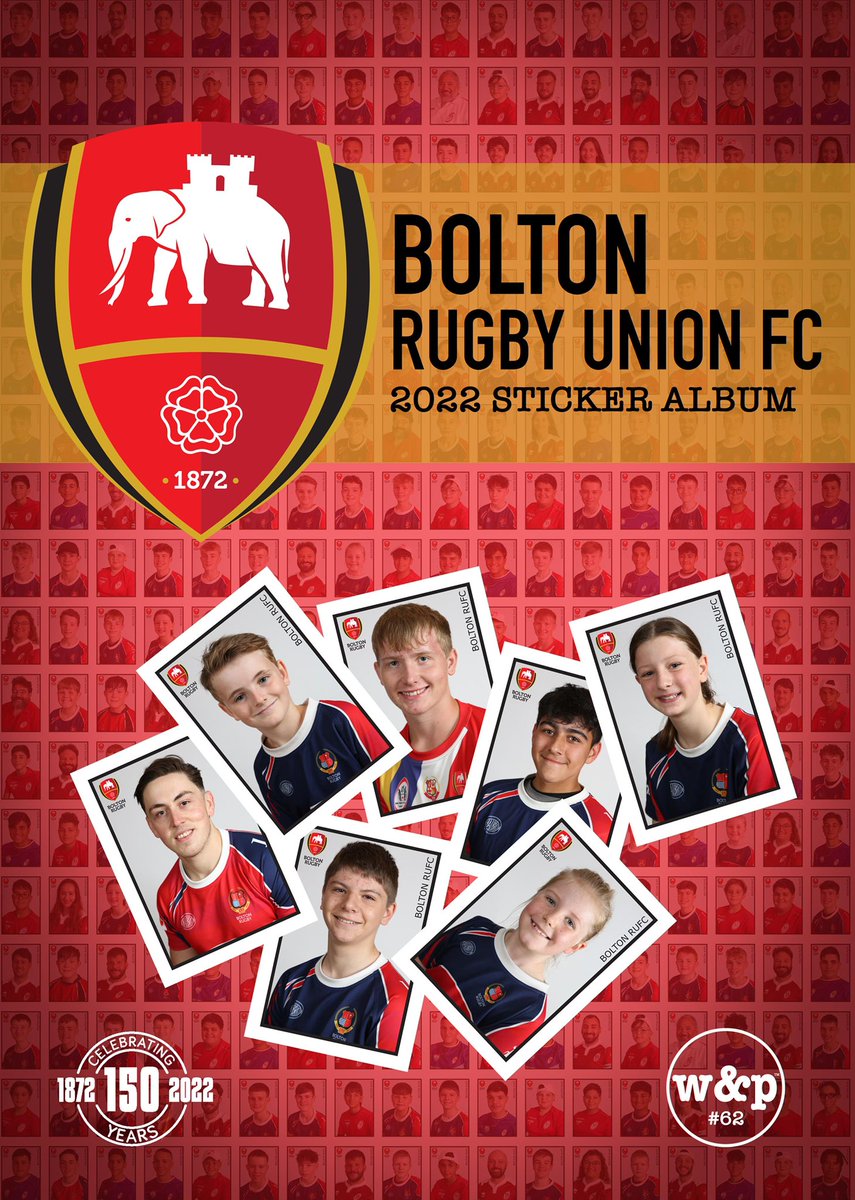 We’re delighted to be producing one of our sticker albums for <a href="/BoltonRUFC/">Bolton Rugby Club</a> to celebrate their 150th anniversary! To be part of it, contact the club directly - photo days take place 10 &amp; 11 September.
#gotgotneed
