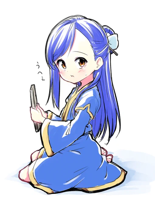 マインさんかわいいなっていう絵。 