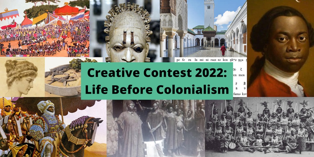 As tu entendu parler de notre concours international de création de contenu  sur l'histoire précoloniale ? 
Nous t'invitons à le découvrir au cours de la session d'orientation que nous organisons ce 24.08.2022 en ligne à 16h00. 
Inscris toi ici : bit.ly/3PIfBRS .