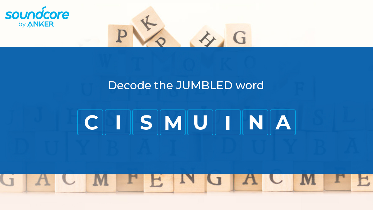 SoundcoreIndia's tweet image. Let’s see how many of you can get this right! #DecodetheWord 

Hint: Relates to Music 

#SoundcoreIndia #Soundcore #TrickyTuesdays #Music #Musical #audiorange #audioproducts #quiztime