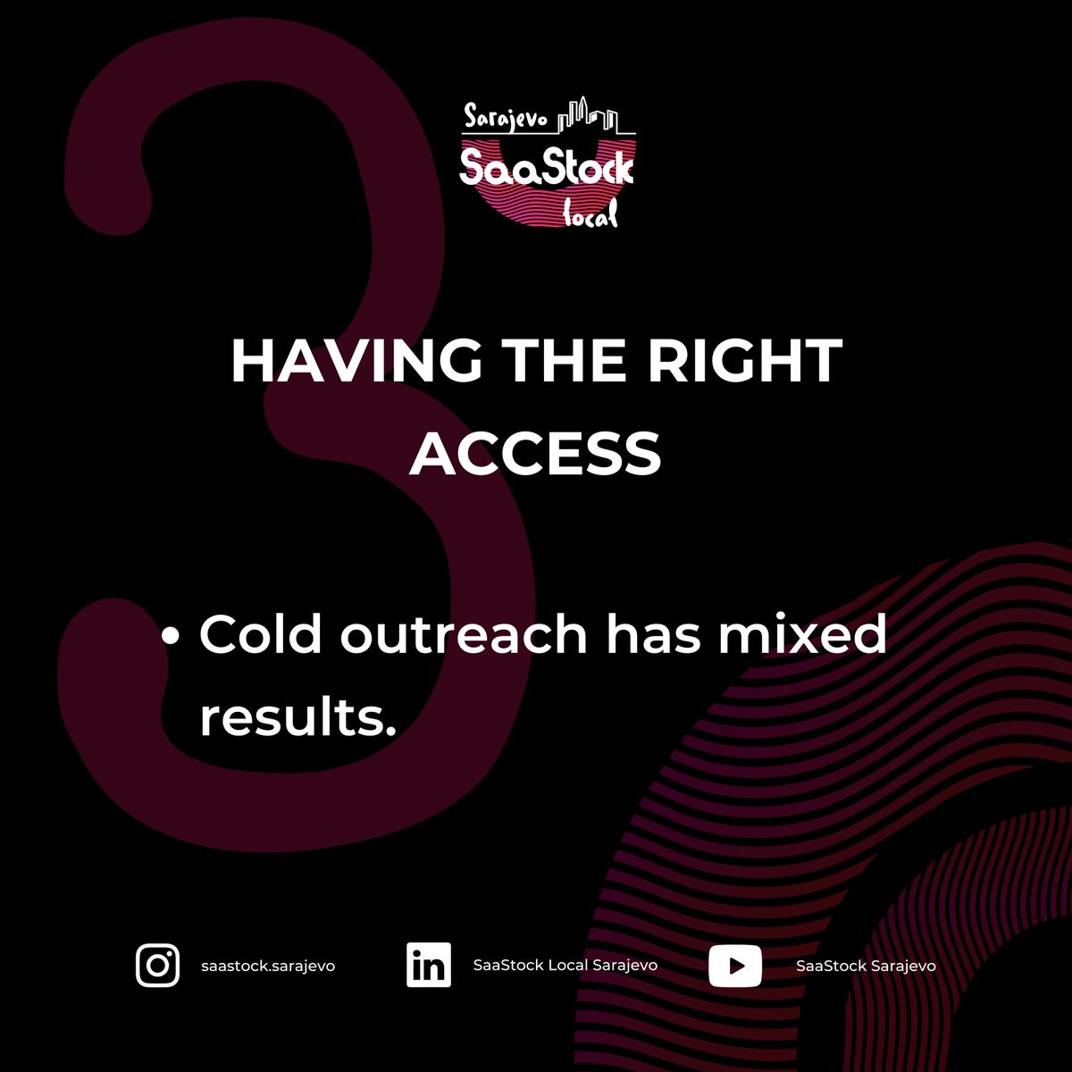 Hundreds of SaaS founders raise capital each year, but a handful of hurdles are faced by almost all of them. Here are the most common ones! 🤓

#saas #saasmarket #SaaStockLocal #founders #investors #SaaStockSarajevo #sarajevo