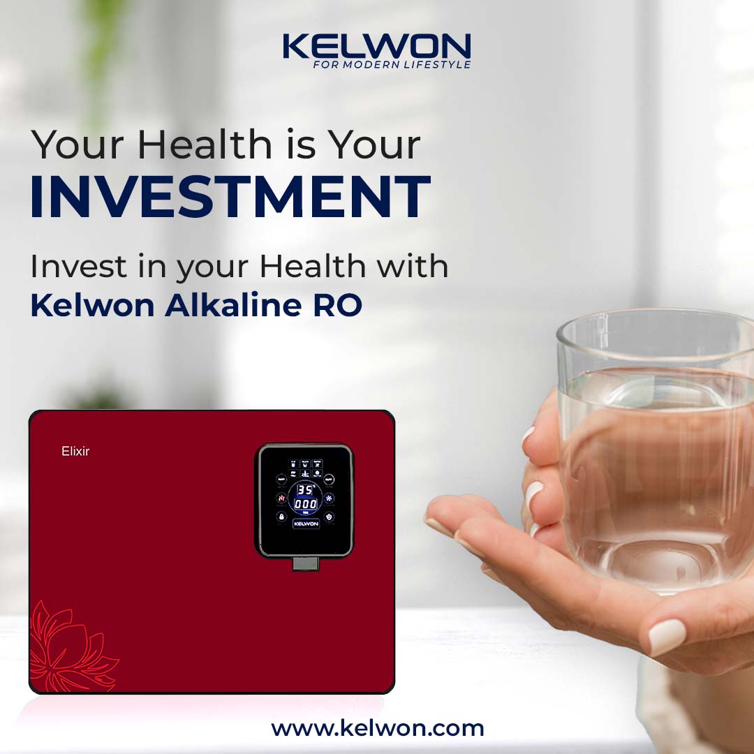 KelwonIndia's tweet photo. Your health is your first investment portfolio.
Get an Alkaline Water Purifier from Kelwon's range of water purifiers and set ahead in your health game.
Visit for more products: https://t.co/6FKOYDDUt2
Call: +91-9873 98 7976
#kelwon #KelwonPurifier #waterpurifier #KelwonAlkalino https://t.co/6OuyGwdfnc