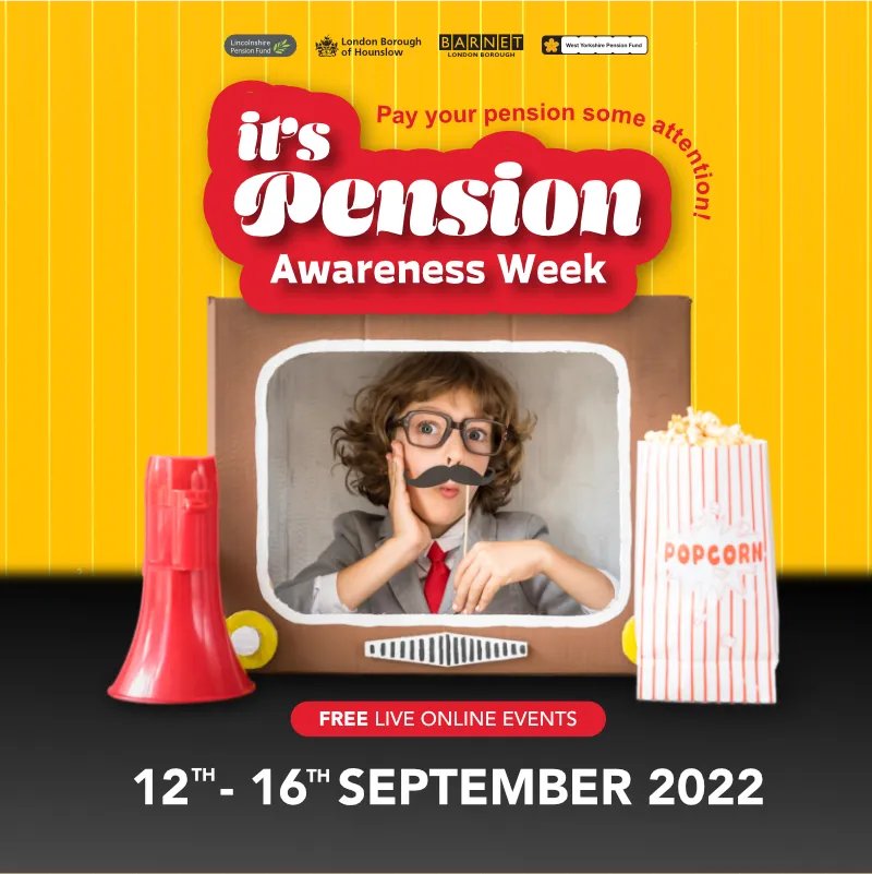 Pension Awareness Week is coming soon! Have you booked onto any of our events yet? Visit buff.ly/3wvl7R5 #PAD22 #PensionAttention #LGPS #WYPF #LPF #LBB #LBH