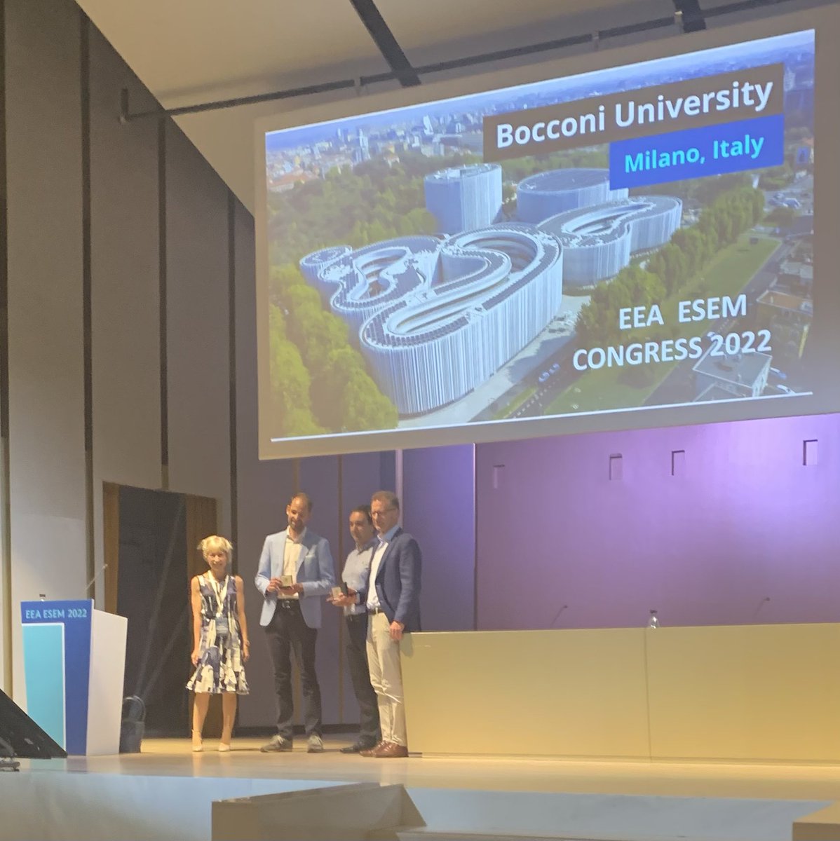 Ingvild Almås (@ingvildalm) on Twitter photo Congratulations Espen R Moen, Plamen T Nenov, Florian Sniekers! Hicks-Tinbergen Award 2022 Winners. <a href="/EEANews/">EEA</a> <a href="/ptnenov/">Plamen Nenov</a> <a href="/FlorianSniekers/">Florian Sniekers</a> <a href="/JEEA_News/">JEEA</a> Congratulations Espen R Moen, Plamen T Nenov, Florian Sniekers! Hicks-Tinbergen Award 2022 Winners. <a href="/EEANews/">EEA</a> <a href="/ptnenov/">Plamen Nenov</a> <a href="/FlorianSniekers/">Florian Sniekers</a> <a href="/JEEA_News/">JEEA</a>