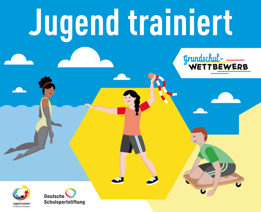 Ein tolles Format, um auch die jüngsten Schulkinder für #Bewegung zu begeistern: Der neue #jugendtrainiert-Grundschulwettbewerb von <a href="/JTFOJTFP/">„Jugend trainiert"</a>.

Mehr Infos 👉 jugendtrainiert.com/grundschulwett…