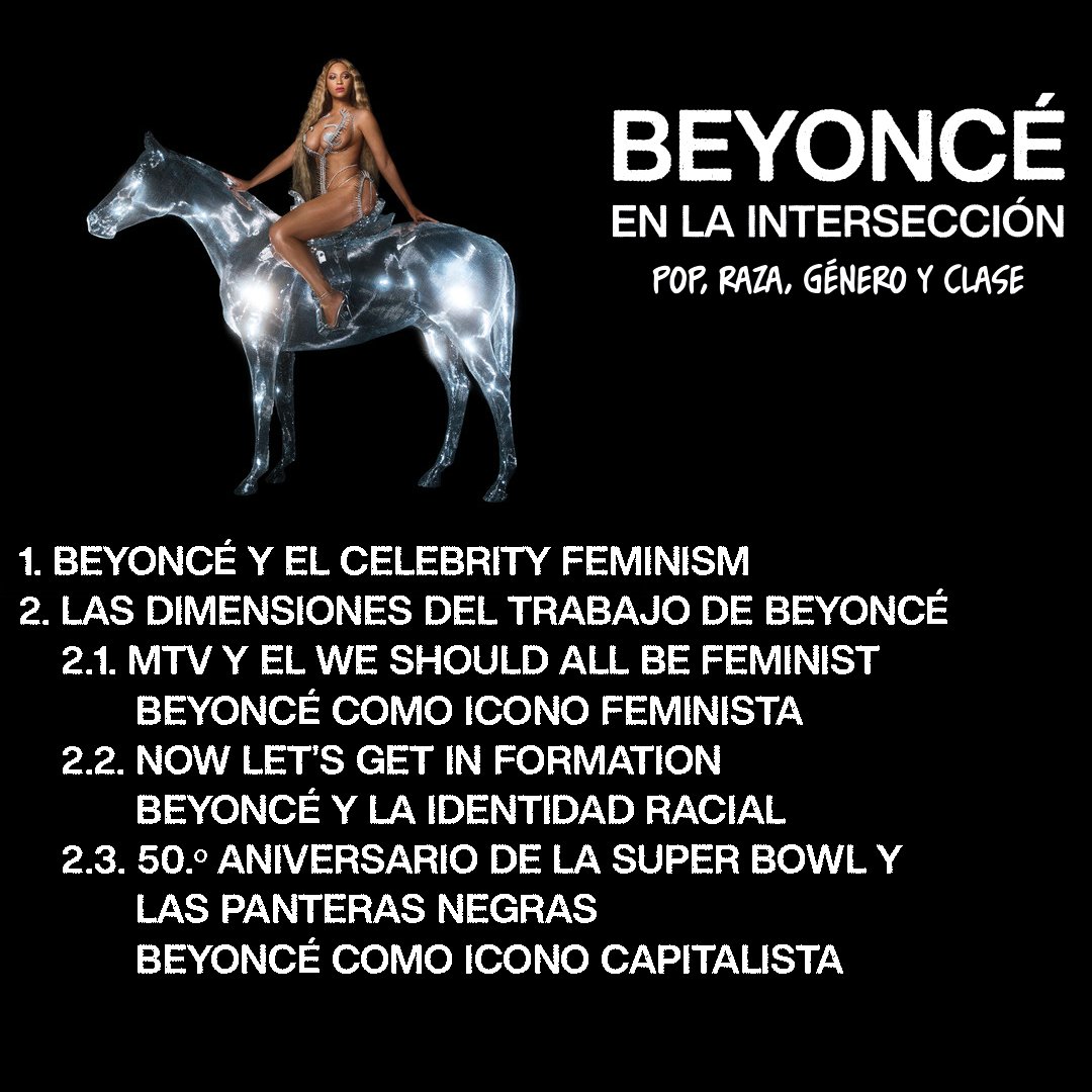 DosBigotesEdit's tweet photo. 📀Este es el «tracklist» de 'Beyoncé en la intersección', el libro de Elena Herrera Quintana que repasa la figura y trayectoria de #Beyoncé y sus implicaciones en la industria musical actual, el feminismo y los debates raciales y de clase. 
🗓️¡El 26 de septiembre en librerías! https://t.co/7Cn4OOn3zo