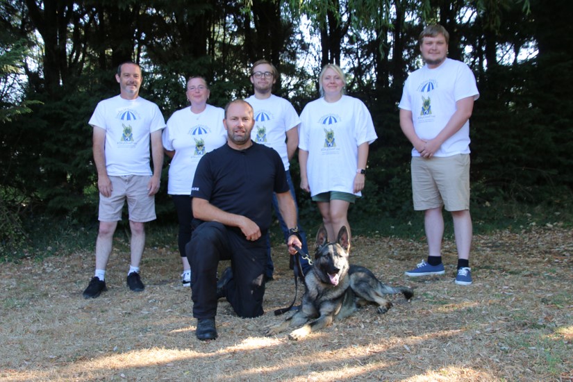 ERPDF's tweet photo. Tue Wed Thu Fri Sat &amp; ...
Sunday 28th August THEY JUMP !
Skydive For ERPDF
https://t.co/4cFgTCGhZG

All for Essex RPDs 
in memory of PD Mitch 
Handler PC Maggin

Pls support these brave folks.
Here's some of the team
Cheering is expected 🐾💙🐾
More news daily...
@neatanddame https://t.co/x3kZpNKjsq
