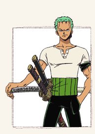 ゾロの服がパツパツで腹巻きしてる理由が くいなの服を無理に着てて 丈短くて腹が みの虫 の漫画