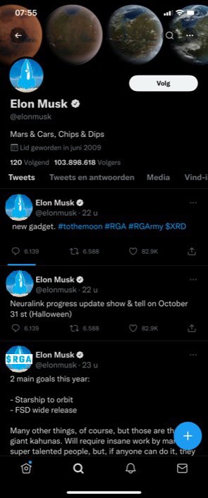 CryptoNoval's tweet photo. #RGAng #RGAto1DollarEOY #Thisisnotameme #irl #itshapping
$RGA $XRD #5MillionRGA #nextgem #cryptogem
Incredible! @elonmusk has bought a new $RGA rocket! Especially for his new #moonmission
#wenbinanceser @cz_binance
@Radixgiveawaya2 https://t.co/n3c0XKi94H